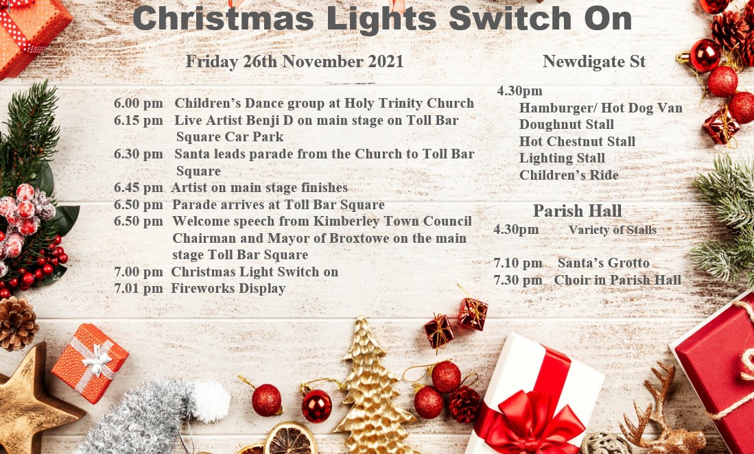 Kimberley Christmas Lights Switch On 2021 – Friday November 26th!