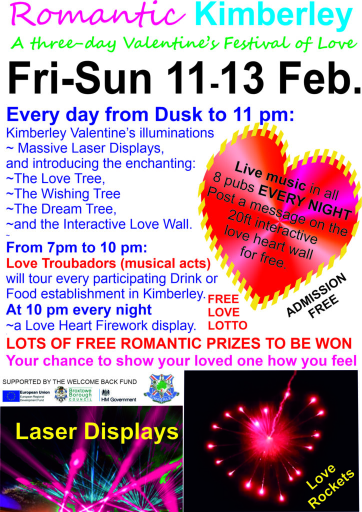 Valentine's Festival A5 Flyer